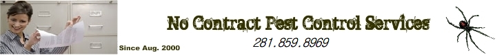 No Contract, Cypress, Houston, katy, Tomball, Magnolia, Spring!